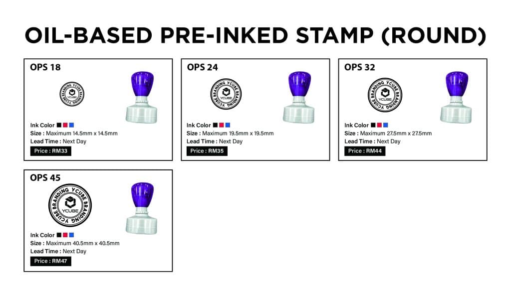 Company Chop Design Johor Bahru