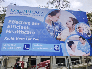 YcubeDesign_Columbia Asia_Signboard