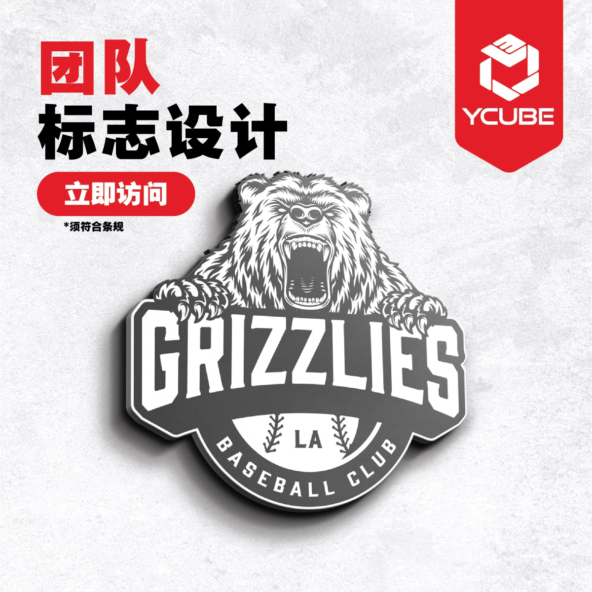 professional banner team logo in johor